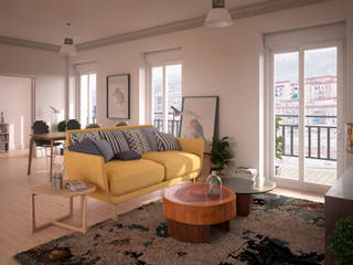 Living Spaces, ERC ERC Scandinavian style living room