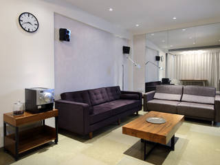 Residential - Bandstand, Nitido Interior design Nitido Interior design Living roomSofas & armchairs Wood Grey