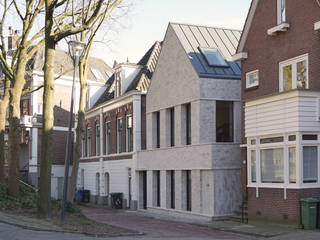Herbouw Ter Pelkwijkpark, Tim Versteegh Architect Tim Versteegh Architect Casas minimalistas Pedra