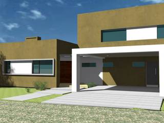 Vivienda Country La Herencia, Los Nogales, Tucumàn., D&D Arquitectura D&D Arquitectura Nhà phong cách tối giản