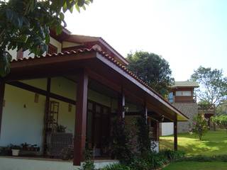 Casa de fazenda - JFL, Carlos Eduardo de Lacerda Arquitetura e Planejamento Carlos Eduardo de Lacerda Arquitetura e Planejamento منازل