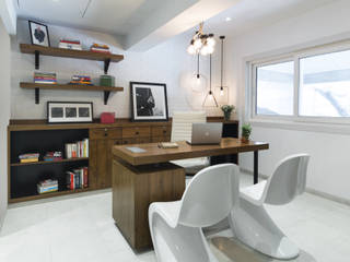 Commercial - Khar, Nitido Interior design Nitido Interior design Study/officeDesks Solid Wood Wood effect