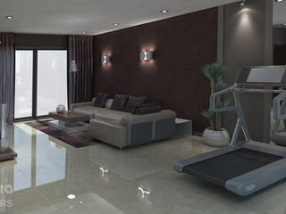 House Renovation, Mexico, Inspiria Interiors Inspiria Interiors Modern living room