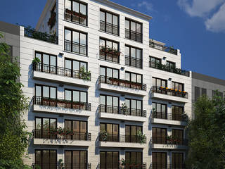 Multi Residential building, Sofia, Bulgaria, Inspiria Interiors Inspiria Interiors Casas modernas