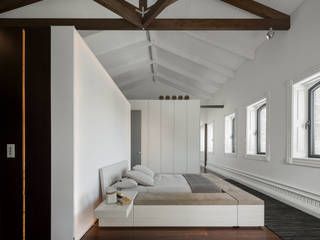 Guimarães House, es1arq es1arq Minimalist bedroom