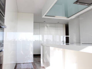 Apartamento de Matosinhos, GRAU.ZERO Arquitectura GRAU.ZERO Arquitectura Cocinas de estilo moderno