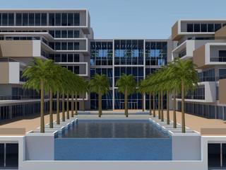 HOTEL CHARME - LUANDA, Gabinete de arquitetura 3D Gabinete de arquitetura 3D