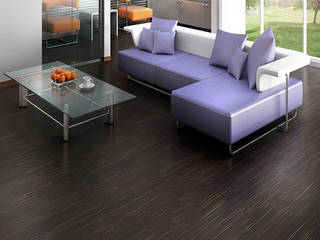 Parkett Fineline Eiche geräuchert, Euro-Parkett OHG Euro-Parkett OHG Industrial style living room Wood Wood effect