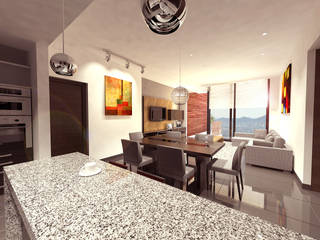 ARCO Arquitectura Contemporánea Modern dining room