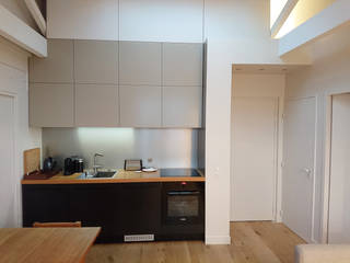 Appartement Parisien , Atelier Laurence-Sanchez Atelier Laurence-Sanchez Minimalist dining room