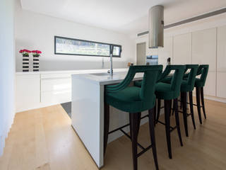 Moradia em Braga, NOZ-MOSCADA INTERIORES NOZ-MOSCADA INTERIORES Modern kitchen