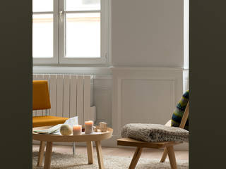 Appartement locatif de type T2, Tymeno Tymeno Ingresso, Corridoio & Scale in stile moderno