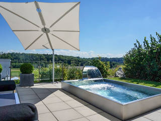 Machen Sie Ihr Zuhause zum privaten Wellness-Paradies mit einem POLYTHERM Edelstahl-Whirlpool, Polytherm GmbH. Polytherm GmbH. Modern Pool