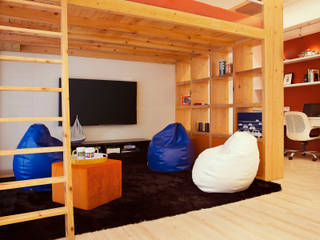 Residential - Juhu 2, Nitido Interior design Nitido Interior design غرفة الاطفال خشب متين Multicolored