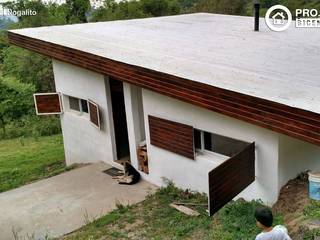 Casa HZ, PH Arquitectos PH Arquitectos Balcone, Veranda & Terrazza in stile rurale