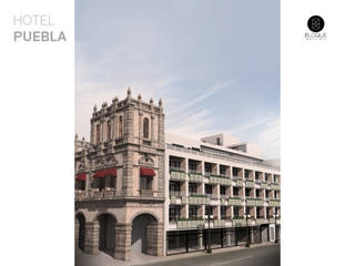 Hotel Puebla, Bloque Arquitectónico Bloque Arquitectónico Commercial spaces