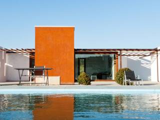 Arquitectura Casa Klee con pergolado Exterior homify Casas modernas