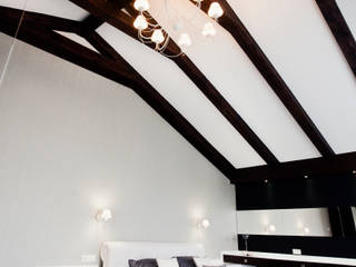 Sypialnia, Projektowanie i aranżacja wnętrz Rogalska Design Projektowanie i aranżacja wnętrz Rogalska Design Modern style bedroom