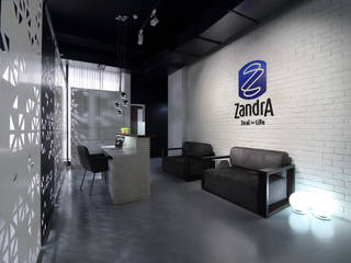 Commercial - Mulund, Nitido Interior design Nitido Interior design Industrial style bars & clubs Bricks White