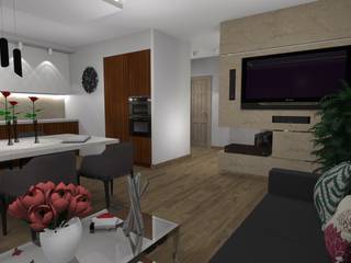 ЖК Мир Митино, АМСД АМСД Modern living room