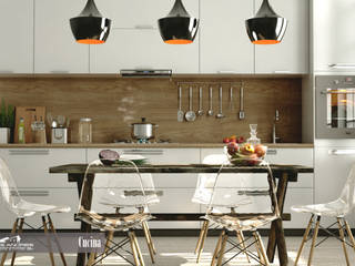 RENDER INTERNI 03, Tomas Andres Tomas Andres Modern kitchen