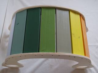 Eine Regenbogenwippe fürs Kinderzimmer, Schwesternliebe&Wir Schwesternliebe&Wir Nursery/kid's roomToys Kayu