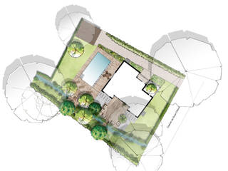 Jardin Nature - design , Atelier Aralia Atelier Aralia Modern style gardens