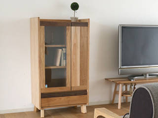 trico, 株式会社 大雪木工 株式会社 大雪木工 Scandinavian style living room Wood Wood effect