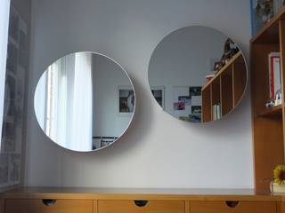 PORTAGIOIE RONDO', Frigerio Paolo & C. Frigerio Paolo & C. Minimalistische Häuser Holz Weiß