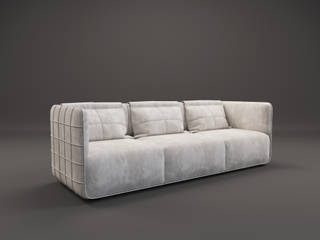 TORINO Sofa by Ekaterina Elizarova, Elizarova Design Company Elizarova Design Company Гостиная в стиле модерн