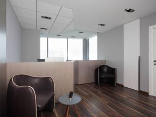 OFFICE 46 by Ekaterina Elizarova, Elizarova Design Company Elizarova Design Company ห้องนั่งเล่น