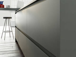 ​Avantgarde - Atra, Atra Cucine Atra Cucine Modern kitchen Engineered Wood Transparent