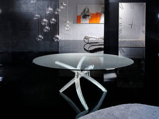 Reflex, Zimmermanns Kreatives Wohnen Zimmermanns Kreatives Wohnen Eclectic style dining room Glass Transparent