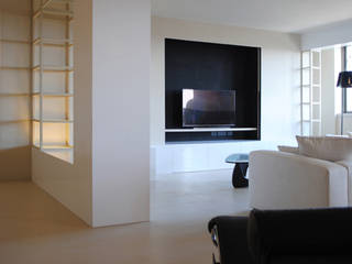 CASA MLN, FAUSTO DI ROCCO ARCHITETTO FAUSTO DI ROCCO ARCHITETTO Minimalist living room