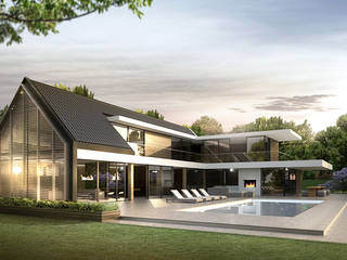 DENOLDERVLEUGELS Architects & Associates Country style house