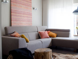 Interieurstyling gezinswoning, Mignon van de Bunt Interiordesign Mignon van de Bunt Interiordesign İskandinav Oturma Odası