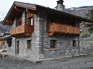 Case di montagna , Sangineto s.r.l Sangineto s.r.l Rustic style houses Stone
