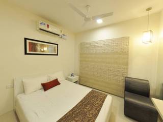 Three BHK - Model Apartment - Embassy Residency - Chennai, Uncut Design Lab Uncut Design Lab Bedroom