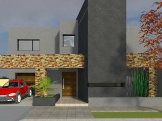 VIVIENDA MINIMALISTA, Obras & Proyectos Obras & Proyectos منازل