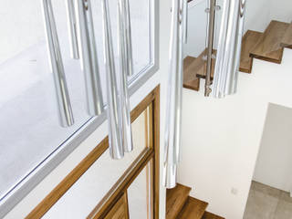 Moderna integridad, Parrado Arquitectura Parrado Arquitectura Modern Koridor, Hol & Merdivenler