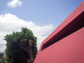 Red Chimney, ARCO mais - arquitectura e construção ARCO mais - arquitectura e construção Jardin minimaliste