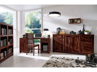 Palisander , Sunchairs GmbH & Co.KG Sunchairs GmbH & Co.KG Salas de estilo clásico Madera Acabado en madera