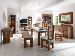 Palisander , Sunchairs GmbH & Co.KG Sunchairs GmbH & Co.KG Livings de estilo clásico Madera Marrón