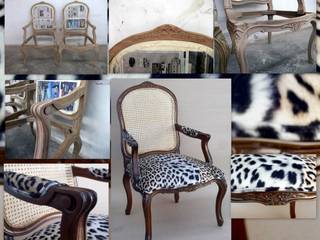 Poltrona Luiz XV , A Arte em Cadeiras Ltda A Arte em Cadeiras Ltda Livings de estilo clásico