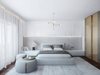 QUINTA DA MARINHA RESIDENCE - Where the woods meet the ocean..., DZINE & CO, Arquitectura e Design de Interiores DZINE & CO, Arquitectura e Design de Interiores Modern style bedroom