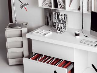 Minimalistisches Jugendzimmer von Novamobili, Livarea Livarea Modern Bedroom White