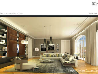 The Spirit of Light, DZINE & CO, Arquitectura e Design de Interiores DZINE & CO, Arquitectura e Design de Interiores Living room