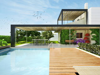 Villa B, DFG Architetti Associati DFG Architetti Associati مسبح