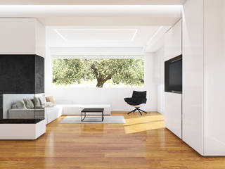 Villa AB, DFG Architetti Associati DFG Architetti Associati Modern living room