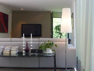 Vivir junto al Parc de Collserola, Arquitectura Interior 88 Arquitectura Interior 88 Modern living room